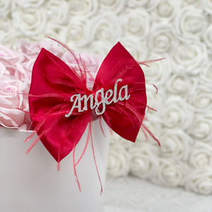 Custom Nameplate Bow