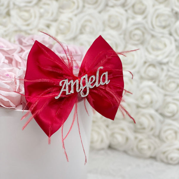 Custom Nameplate Bow