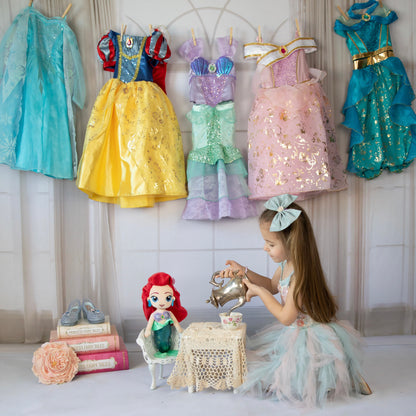 Bluestone Silk Taffeta Bow