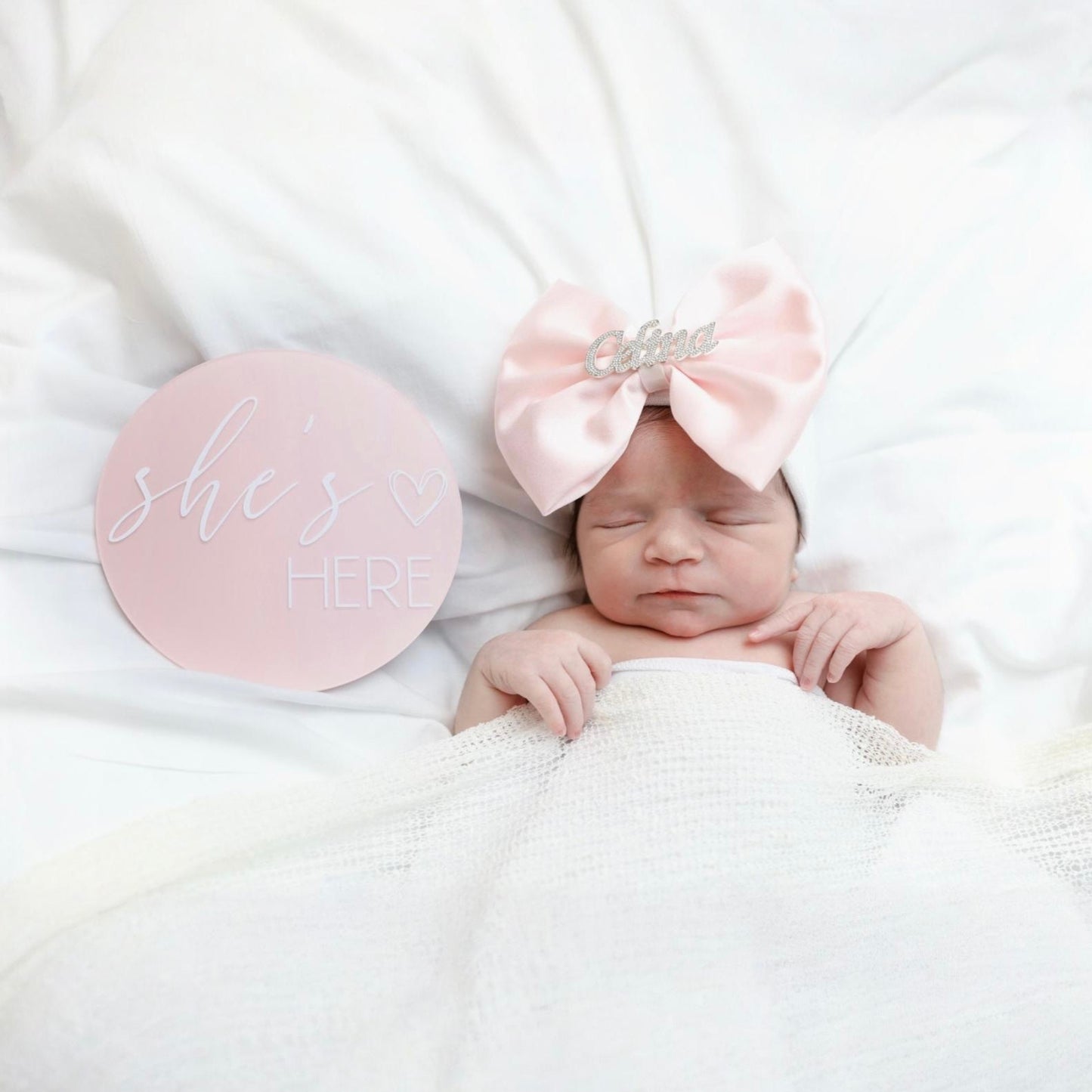 Custom Rhinestone Nameplate Hospital Hat (PRE-ORDER)