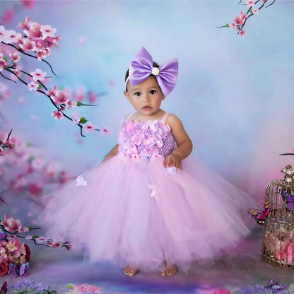 Matte Purple Satin Bow