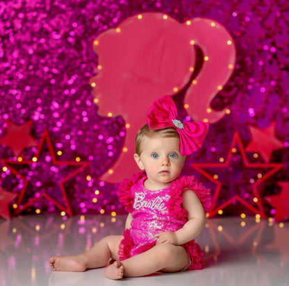 Raspberry Pink Silk Shantung Bow