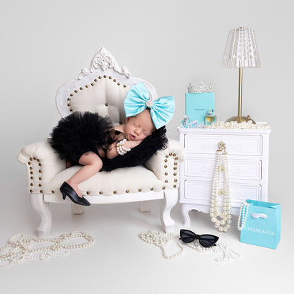 Tiffany Blue Satin Bow
