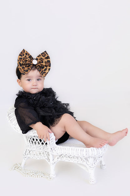 NEW Leopard Cotton Bow